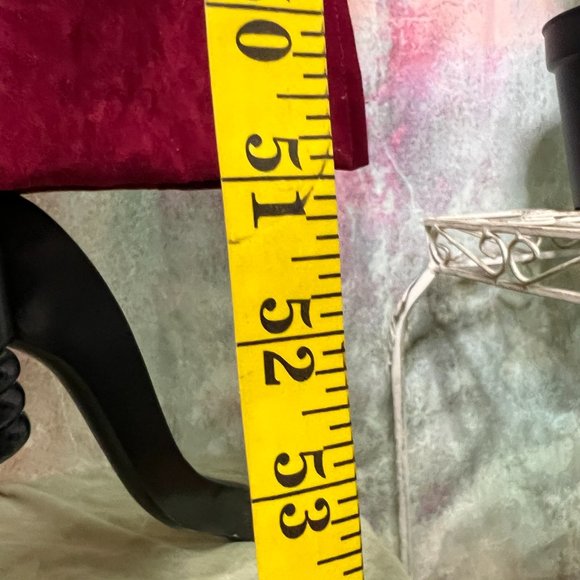 VTG๐ Karin Stevens Faux Suede Dress with Jacket backside it has a long Slit - Picture 10 of 16